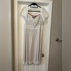 City Chic Eyelet Dress